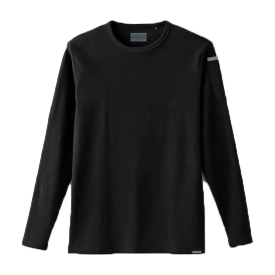 G.GROUND 50712 8.6oz 肉厚な生地感 ストレッチ長袖Tシャツ
